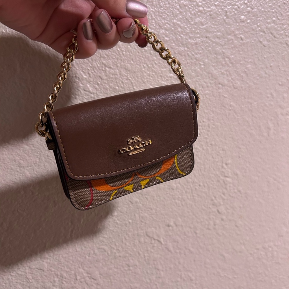 Coach Chain Compact Wallet